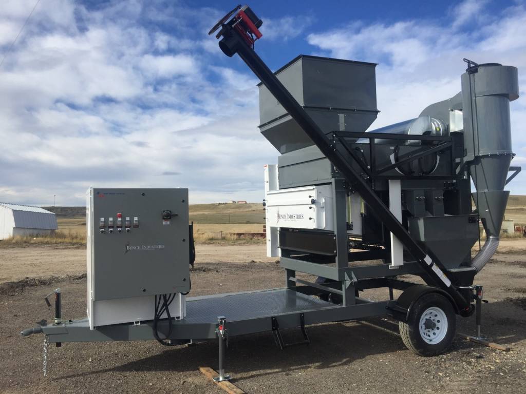 Portable Air Screen Grain Cleaning or Seed Cleaning Machine